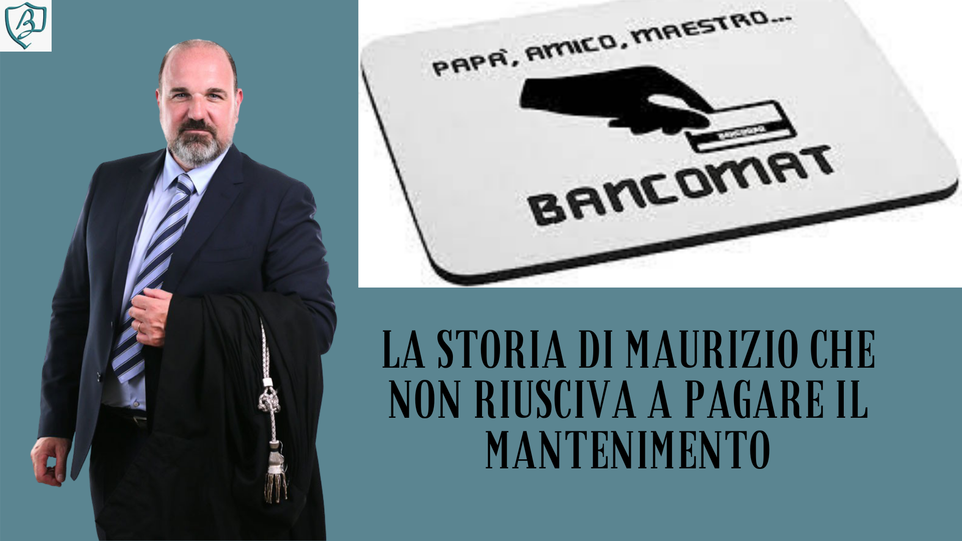 Maurizio, storia di un padre che non riusciva a pagare il mantenimento
